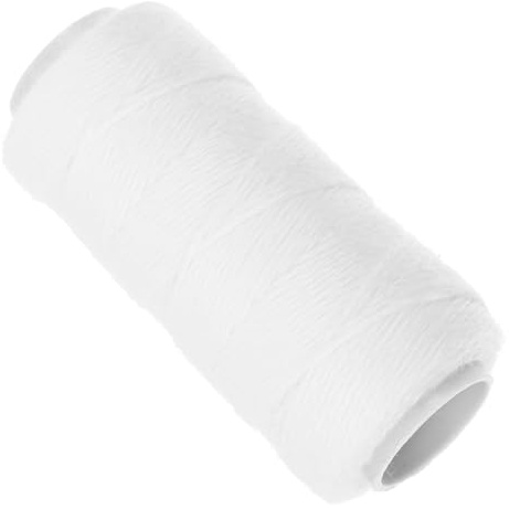 NOLITOY Epilierer Weiß Baumwollfaden für Gesicht Haarentfernung Glatte Haut Vielseitiges Werkzeug zum Embellishment und Stitching