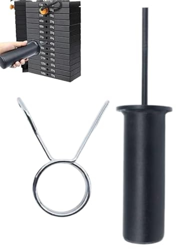 Générique Aiguillon De Gym | Métal À Libération Rapide 10 Mm | Goupille De Chargement Machine À Poids Empilés | pour Équipement De Fitness Et Musculation, Maison Et