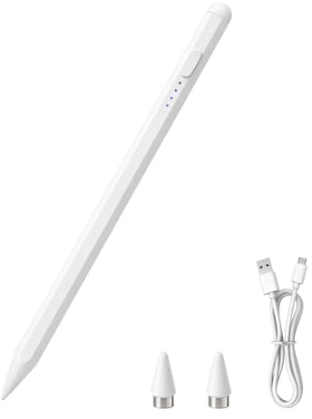 Penna stilo universale attiva, ricaricabile, sottile, per tablet Android, compatibile con Samsung Galaxy Tab A9+, Lenovo, Huawei Vivo, smartphone e tablet