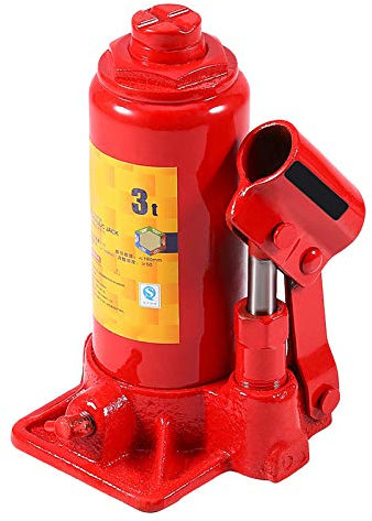 3 Ton Hydraulic Car Jack Universal Hydraulic Repair Jack Jack Vertical Jack for Compact Low Chassis Car Saloon on The Road or Garage