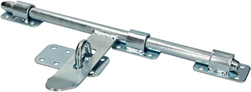 KOTARBAU® Torriegel Türriegel Bolzenriegel Garagentorriegel Schubriegel 340 mm Verzinkt