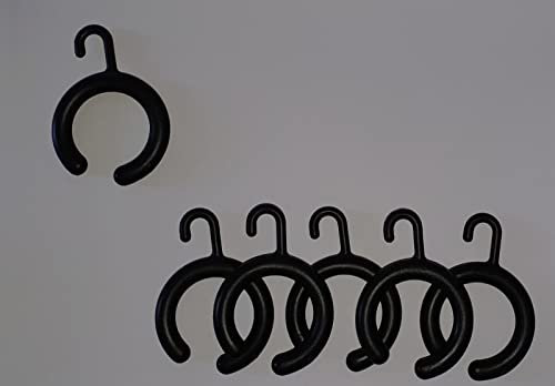 14 x DUSCHVORHANGRINGE OFFEN BARRIEREFREI SCHWARZ MIT Haken DUSCHRINGE