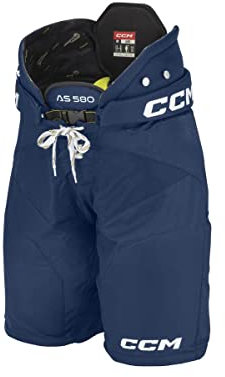 CCM Super Tacks AS-580 Hose Junior, Größe:M, Farbe:Navy