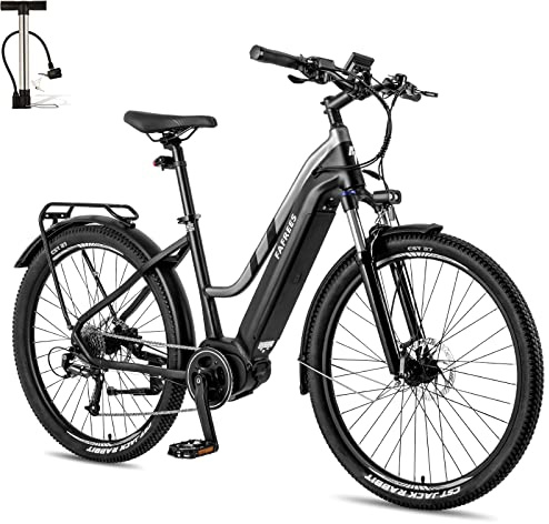 Fafrees FM8 E Bike Herren 70N.m Mittelmotor Ananda mit 14,5Ah Akku bis 120KM 150kg, [ Offiziell ] Elektrofahrrad E-Bike Damen 27,5 Zoll, Elektrische Fahrrad 250W Anfahrhilfe App