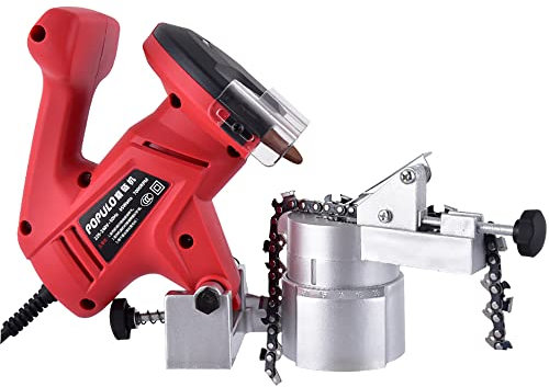 Tronçonneuse Électrique Chaîne Meulage Couteau Aiguiseur Pignon Fichier Tronçonneuse Outil de Meulage 220V 65W 7000RPM