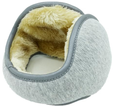 VKEID Winter-Ohrschützer für Männer Winter-Ohrenwärmer, Plüsch-Ohrenschützer, faltbare Ohrenwärmer, Ohrenschützer, warme Ohrenschützer for Tragen von hinten Outdoor Ohrenwärmer