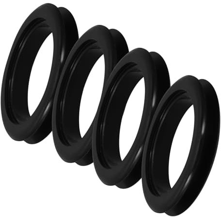 KITANDOVE 4stücke Regenschirm Lochringe Hochtemperaturbeständige Langlebige Tischschirmstützen Für Gartenmöbel Für Außenbereich Cafés Und Terrassen