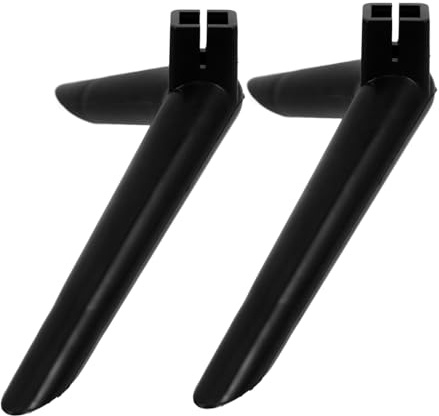 Generic Tv Base Stand Legs Replacement Pedestal Holder for 24-inch Televisions Universal Tabletop Support Screws Stable and Easy to Install Tv Feet for Home Entertainment