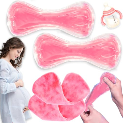 Paquetes de hielo perineal reutilizables para recuperación posparto, paquete de 2 almohadillas de terapia de frío/calor para curación vaginal, alivio de hemorroides, cesárea y cuidado de episiotomía