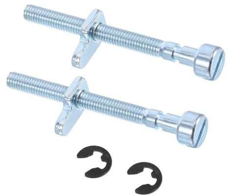 Abaodam 2sets Chain Adjuster Bolts for Electric Chainsaws Replacement Screw for Chainsaw Chain Tensioner Easy Install Kit