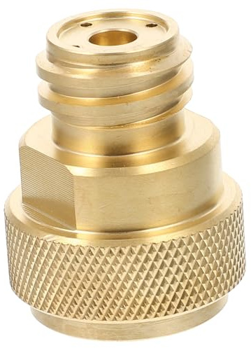 MOTHNUR Gas Bottle Adapter for Soda Water Maker Compatible with Sodastream Portable Lightweight Refillable Soda Water Cylinder Converter Compact Valve Refill Adapter for Fizzy Drinks