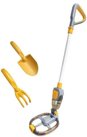 Treasure Detector - Metal Detector Kids, Handheld Gold Detectors with Pinpoint Search Coil for Treasure Hunting, Yard, Park, Patio, Outdoor Adventures for Boys Girls Youth Beginners