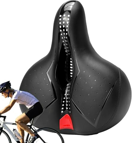 Cuscinetto Sella Bici | Antipolvere e per Tutte le Stagioni,Imbottitura Confortevole Per Sella - per Touring Urbano Strada Montagna Lunghe Distanze Esercizio Giornaliero Donne Uomini Adulti Adolescent