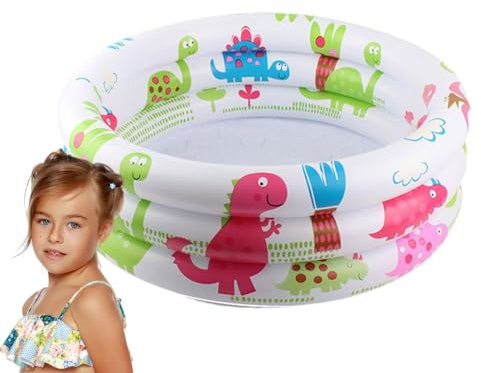 Piscine Gonflable, Piscine Gonflable pour - Piscine Ronde épaissie pour | d'eau d'été Portable, pataugeoire pour pour arrière-Cour, Jardin, pelouse