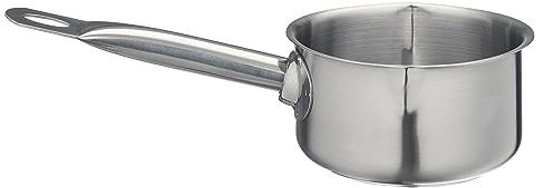 METRO Professional Stielkasserolle, Edelstahl, Ø 12 cm, 0.7 L, Induktion, Ofenfest