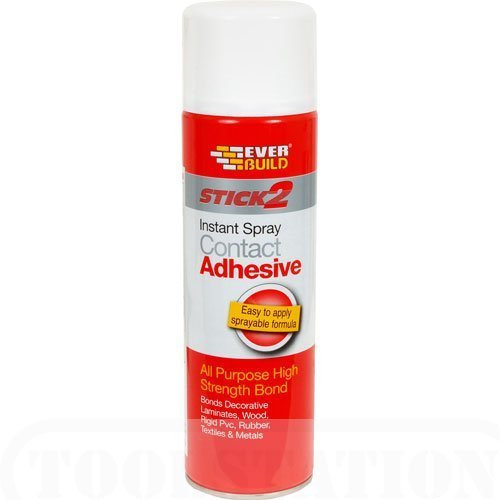 3XCONSPRAY5 Stick 2 Spray Contact Adhesive 500 ml