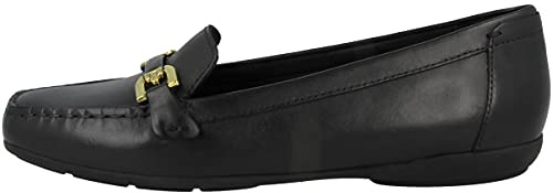 Geox Damen D ANNYTAH MOC A Mokassin, Schwarz , 42 EU