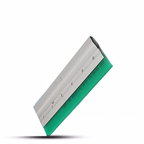 Lama di gomma di alluminio ergonomica della maniglia dell'argento del seccatoio di stampa dello schermo