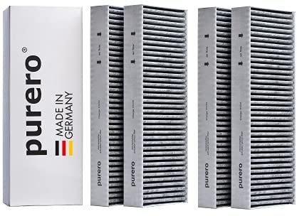 purero 2 x Activated Carbon Filter Set for BORA Basic Kochfeld, HVAC_AIR_FILTER
