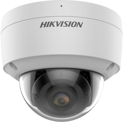 Hikvision DS-2CD2147G2(2.8mm)(C) Dome Überwachungskamera mit 4 Megapixel, ColorVu Kamera mit Farbiger Bildgebund bei Nacht durch Weißlicht