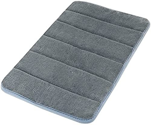 YRHH Bathroom Carpet Non-Slip Bath Mat Bath Carpet Absorbent Soft Machine Washable For Bathroom Underfloor Heating Shower Bathtub Door-40 x 60 cm