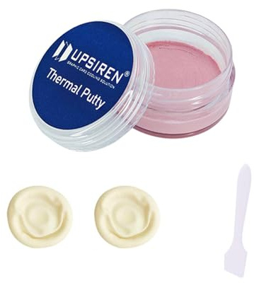 UPSIREN 12.8w/mk Thermal Putty for VGA GPU IC Processor Rapid Cooling Thermal Pad Replacement Heat Blocking Putty High Performance (10g)