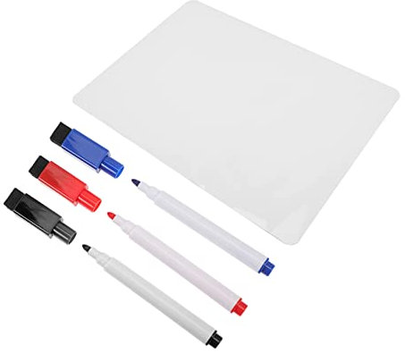 VILLFUL Magnetboard Für Kühlschrank Trocken Abwischbar Magnetisches Whiteboard Mit Markern Kleine Whiteboards Für Zuhause Und Büro