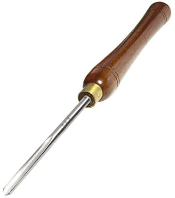 OLSKFUH Schalenröhre, Drechselwerkzeuge, 1/2 Zoll Und 3/8 Zoll V-Förmige Nut, Spindel Für Holzbearbeitung, Schruppdrehbank, Meißel Für Holzdrehbank,7mm-1