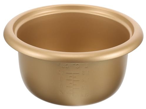 Cabilock Pot Intérieur Antiadhésif pour Cuiseur à Riz 4l, Alliage D'aluminium Robuste, Revêtement Non-Collant, Remplacement Multi-usages, Cuisson Précise, Adapté Usage Domestique Et Professionnel