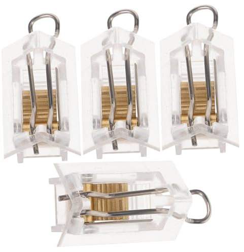 Gatuida 4pcs Venetian Blind Cord Lock Mechanism Shutter Gear Accessories Easy to Install Suitable for Home Use Practical Window Blind Components