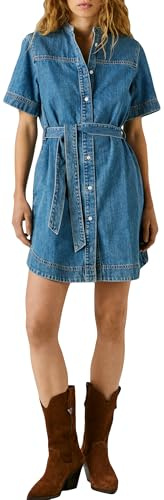Pepe Jeans Denim Dress Victoria SS Vestito Donna (Pacco da 1)