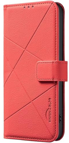 WOWUDI para Funda Moto E13,Funda de Piel Tipo Cartera con Tarjetero [Carcasa Interior de TPU] Cubierta magnética con Correa de muñeca con Soporte -Amarillo