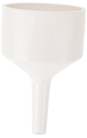 PRETYZOOM Embudo Buchner Cerámico De Laboratorio 120mm, Superficie Lisa Resistente a Ácidos y Álcalis, Equipo De Filtrado Experimental Para Cocina y Ciencia