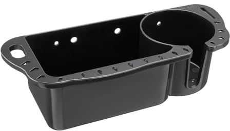 Harewtwy Universal Multifunctio Marine Storage Can Cup Holder Phone Drink Box Organizer for Boat Marine Yacht Pontoon