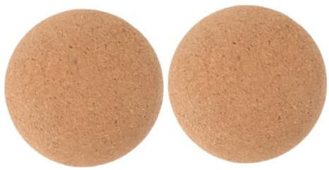 Kork Massageball 2 Stück für Fitness und Yoga zur Tiefenmassage