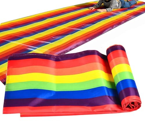 Alfombrillas para Dinámicas de Equipo - Juegos Deportivos Escolares,Actividades para Fortalecimiento Grupal - para Niños, Adultos, Padres, Familias, Guarderías, Citas de Juego, Jardín, Patio, Parque,
