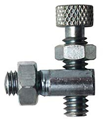 cyclingcolors barillet de freno M5 x 100 diámetro 2,2 mm 5,2 mm tope Reglage tornillo tuerca velo ciudad Vintage