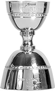 The Bars Jigger Misurino Decò, Acciaio Inox, 10/20 e 40 ml, Made in Italy, Grigio