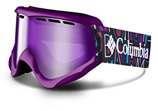 Columbia Unisex Kid's Snow Goggles SNOWCATION - Typo Pink/White with Pink Ion Lens