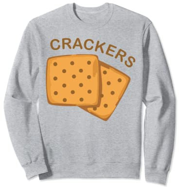 Käse und Knallbonbons passendes Halloween-Kostüm für Paare Sweatshirt