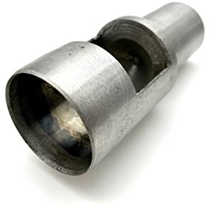 3dancraftit Perforadora redonda de cuero con juntas huecas, juego de herramientas para cortar cuero, papel de goma, tela suave, 52 mm S413