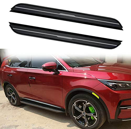 FTAPACCE 2 estribos laterales, barras Nerf, pedales laterales, protector de aluminio para Mercedes Benz GLB 2020-2023