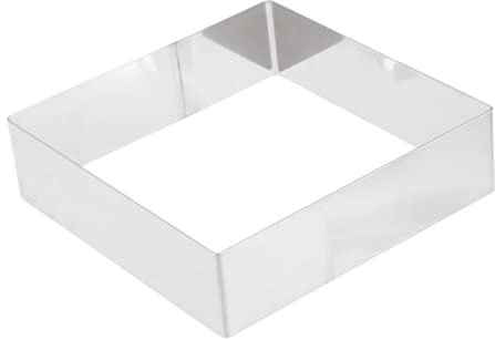 BESTonZON Ovaler Edelstahl-mousse-ring Kuchen-form Ovale Ausstechformen Zum Backen Keks-form Mousse-form Backwerkzeug Hitzebeständig Wiederverwendbar Langlebig Sauber Hygienisch