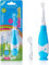 BabySonic Brosse à dents électrique pour enfant de 0 à 3 ans avec minuteur de 2 minutes et tête lumineuse à DEL Bleu layette
