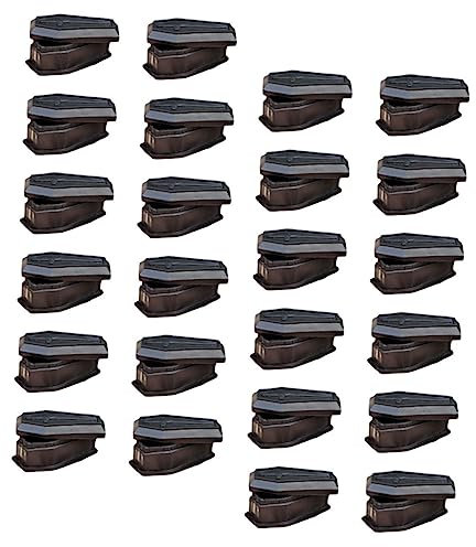 MUCKLILY 24stücke Coffin Boxen Gruselige Sargförmige Treat Box Für Halloween-dekoration Und Kinderpartys Leicht Realistisch Und Langlebig Für Spaß Und Gruselige