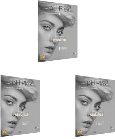 pH Plex 3 stabilize – Haarpflege-System (24ml) für Schutz & Reparatur nach Färben, Entfärben und Blondieren. Repariert geschädigtes Haar. Für alle Haartypen. Für optimales Haargefühl. (Packung mit 3)