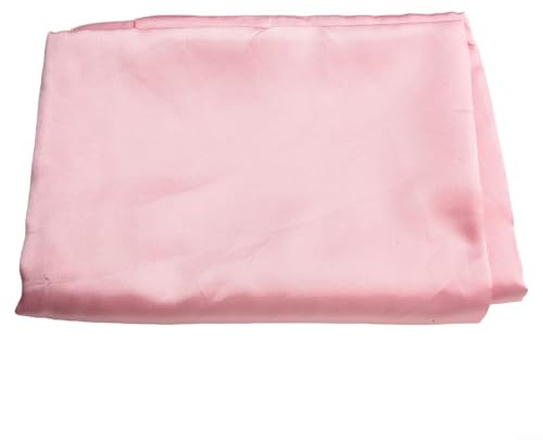 Satin-Tischdecke, 145 x 260 cm, rechteckig, wasserabweisend, für Küche, Satin-Tischdecke für Bankett, Dekoration, Hochzeitsbankett, Esstisch (für Rosa)