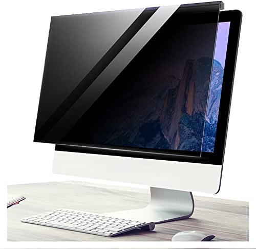 XHSMYXGS Filtre de confidentialité pour ordinateur portable, amovible, anti-rayures, anti-reflet, lumière bleue, écran de confidentialité pour écran large (22/490 x 317 mm)
