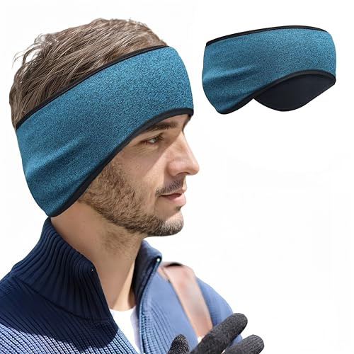 ZEOXUER Stirnband Sport Winter Headband für Damen Herren zum Laufen Wandern Radfahren und Motorradfahren, Streifen Farbserie, Einheitsgröße