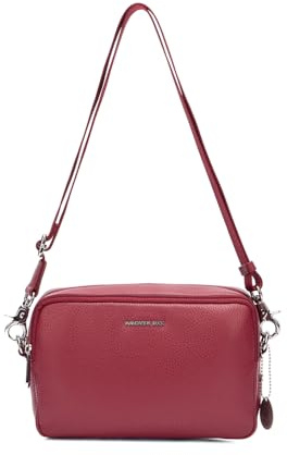 Mandarina Duck Mellow Leather Camera Case, Mujer, Grape